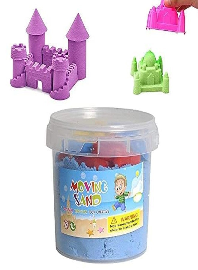13 SOEME Multicolor Clay Sand Castle Kit for Kids, 1Kg Reusable Magic Clay/Dough with 5 Castle Molds Play, Creative Fun Activities Soft Sand Clay Toys for Boys & Girls, Ages 3+ (Jar Box) - Image 1